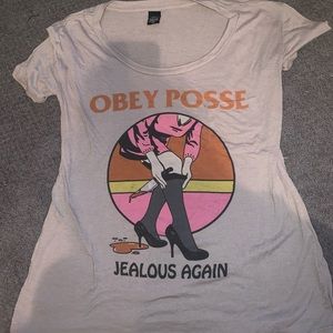 OBEY POSSE JEALOUS AGAIN SHIRT